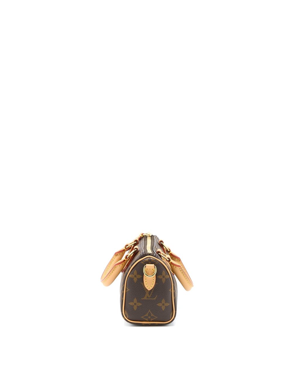 AAA Replica Louis Vuitton LV NANO SPEEDY NEW VERSION MONOGRAM CANVAS GHW