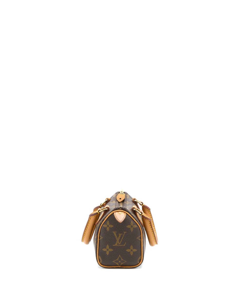 AAA Replica Louis Vuitton LV VINTAGE NANO SPEEDY MONOGRAM CANVAS GHW
