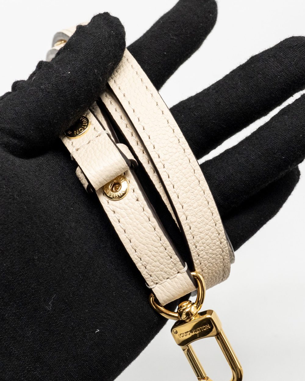 AAA Replica Louis Vuitton LV POCHETTE MÉTIS EAST WEST MONOGRAM EMPREINTE LEATHER CREAM GHW