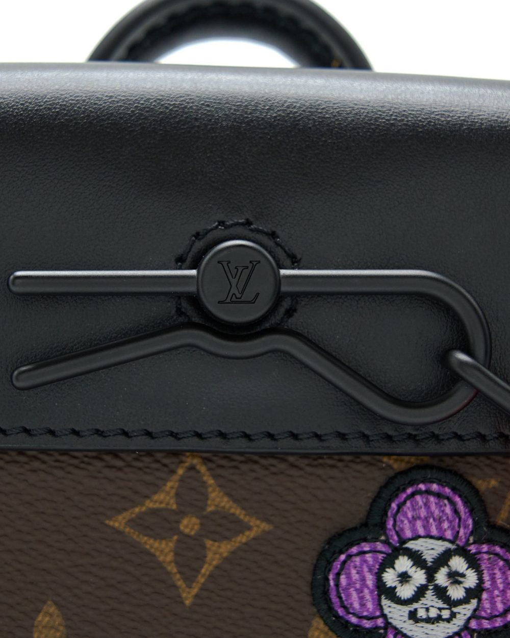 AAA Replica Louis Vuitton LV STEAMER XS MONOGRAM CANVAS BLACK HARDWARE