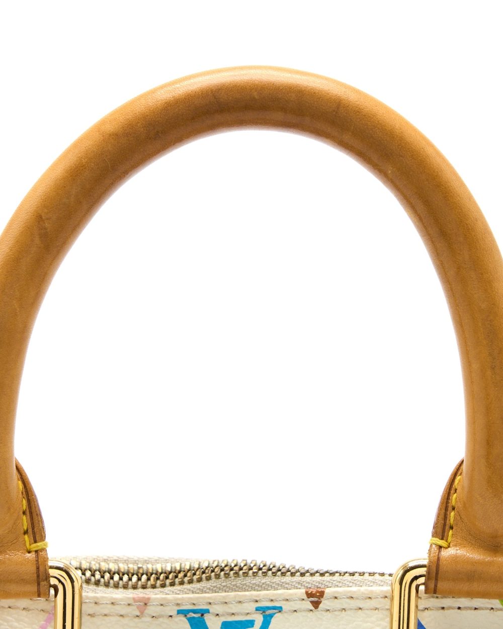 AAA Replica Louis Vuitton LV ALMA BAG MONOGRAM CANVAS WHITE/MULTICOLOURED GHW