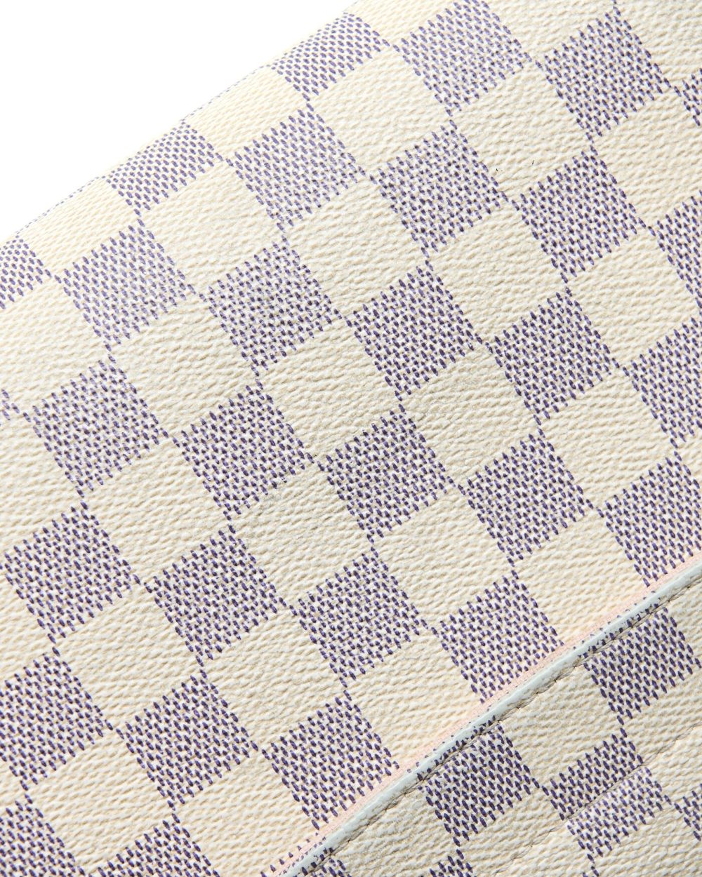 AAA Replica Louis Vuitton LV CROISETTE BAG DAMIER AZUR CANVAS GHW