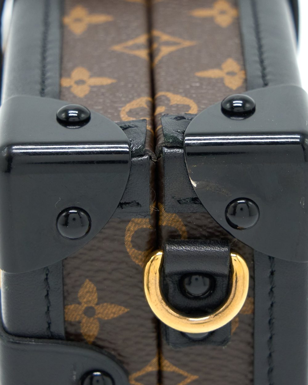 AAA Replica Louis Vuitton LV PETITE MALLE MONOGRAM CANVAS / LEATHER GHW