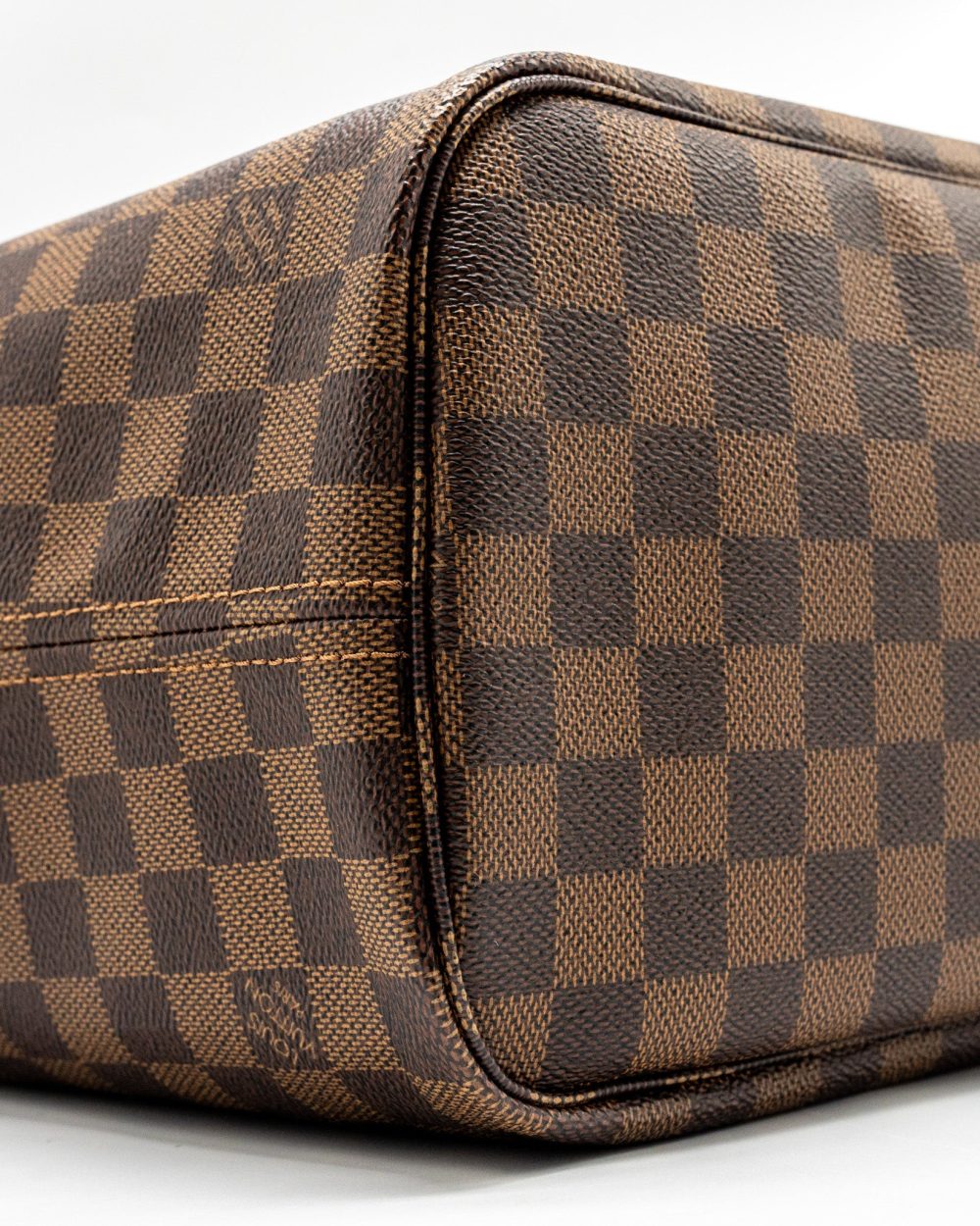 AAA Replica Louis Vuitton LV NEVERFULL MM DAMIER EBENE CANVAS GHW