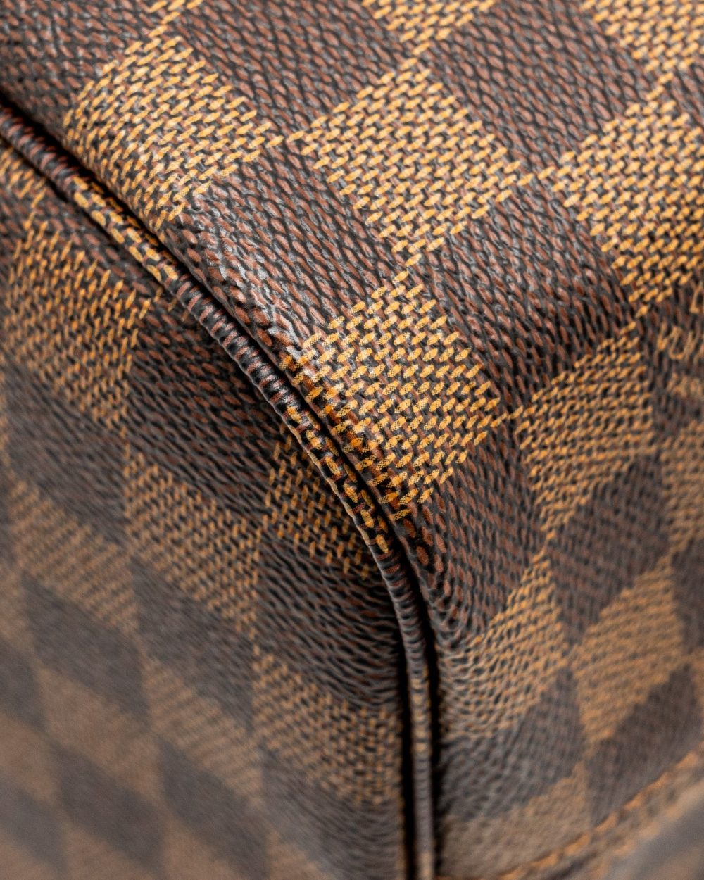 AAA Replica Louis Vuitton LV NEVERFULL MM DAMIER EBENE CANVAS GHW