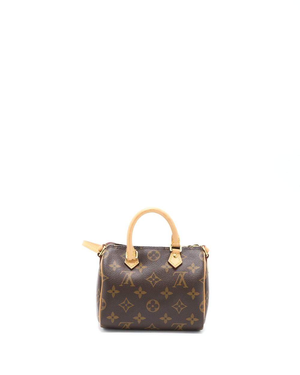 AAA Replica Louis Vuitton LV NANO SPEEDY MONOGRAM CANVAS GHW (OLD VERSION)