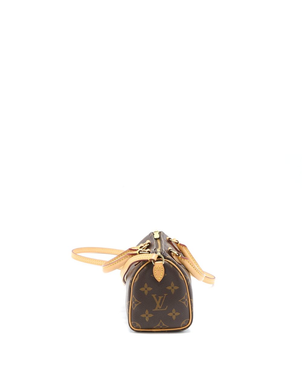 AAA Replica Louis Vuitton LV NANO SPEEDY MONOGRAM CANVAS GHW (OLD VERSION)