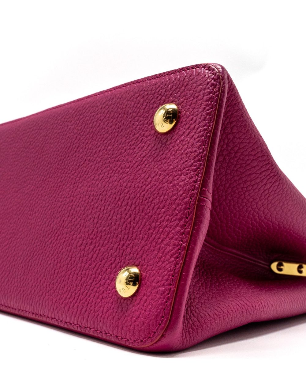 AAA Replica Louis Vuitton LV CAPUCINES GM TAURILLON PINK GHW