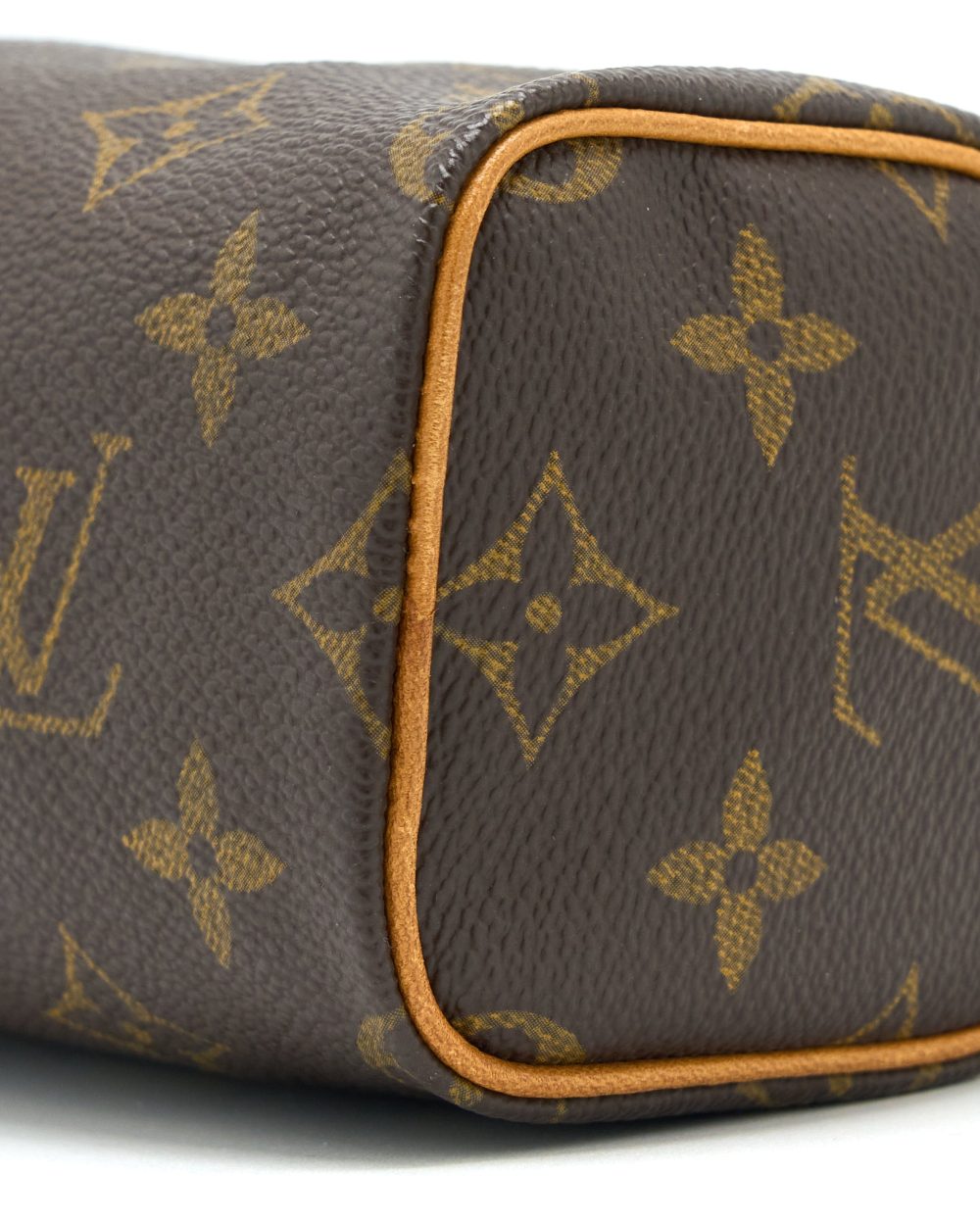 AAA Replica Louis Vuitton LV VINTAGE NANO SPEEDY MONOGRAM CANVAS GHW