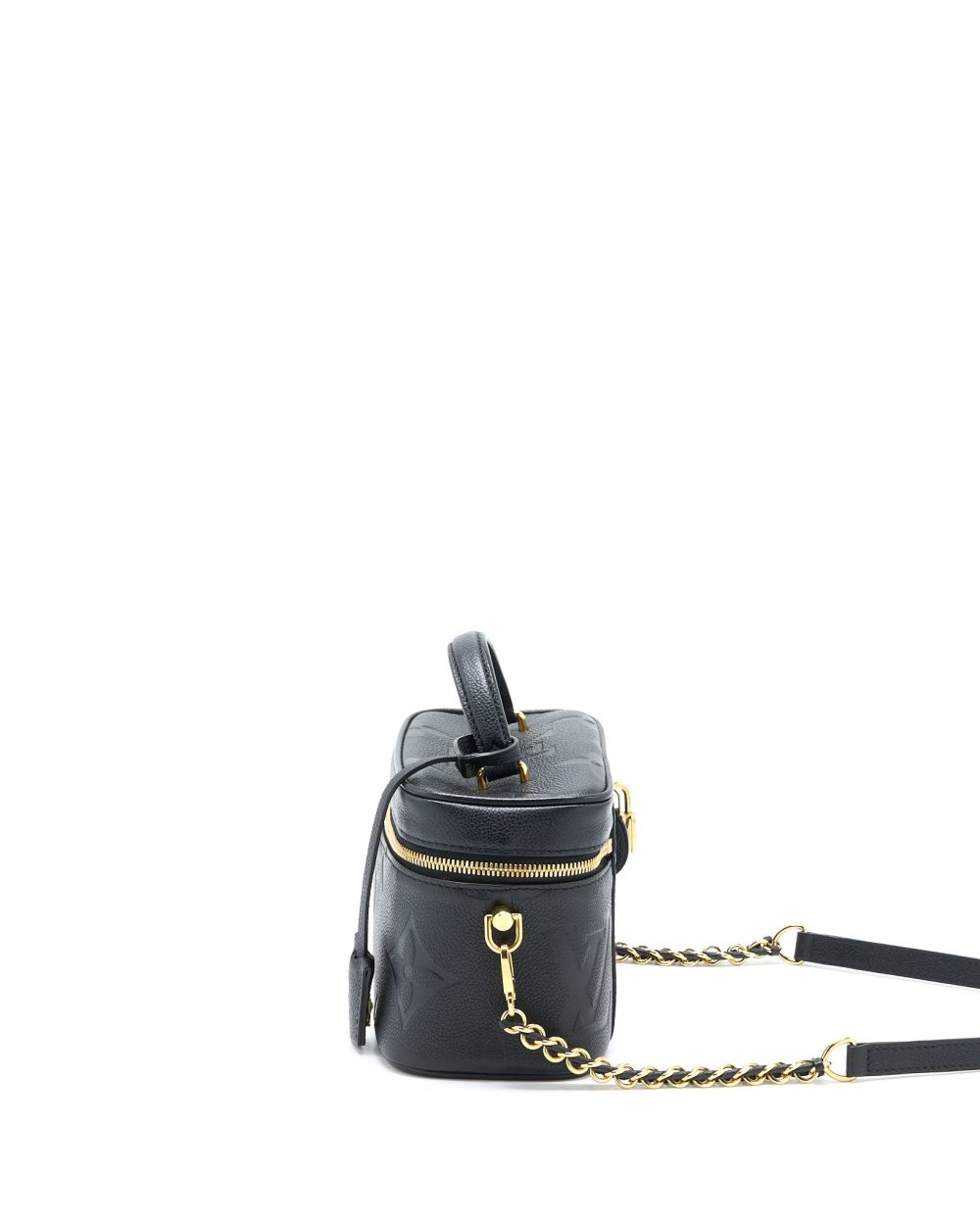 AAA Replica Louis Vuitton LV VANITY PM MONOGRAM EMPREINTE CALFSKIN BLACK GHW