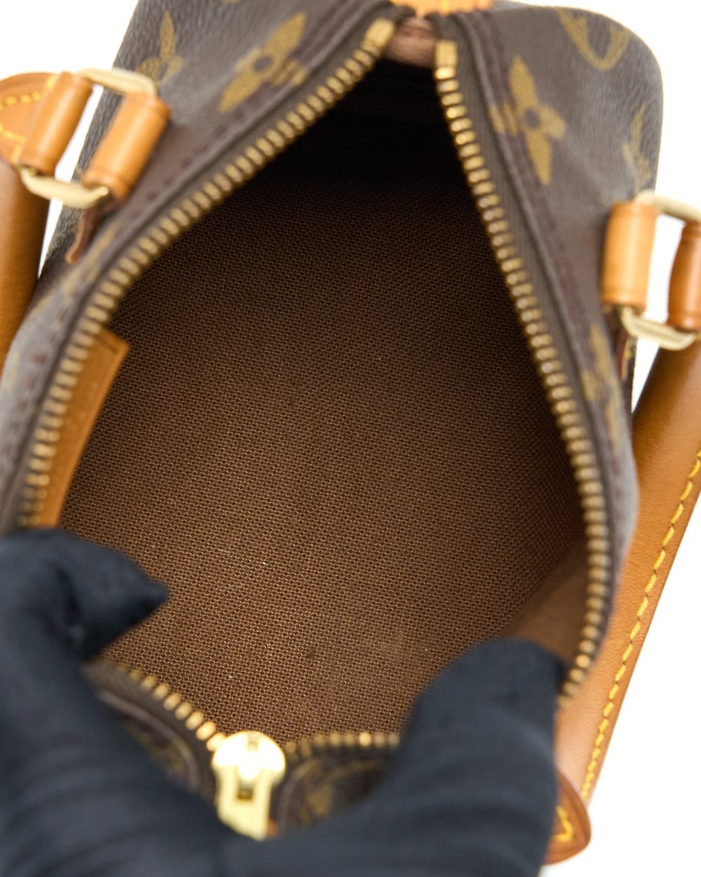 AAA Replica Louis Vuitton LV VINTAGE NANO SPEEDY MONOGRAM CANVAS GHW