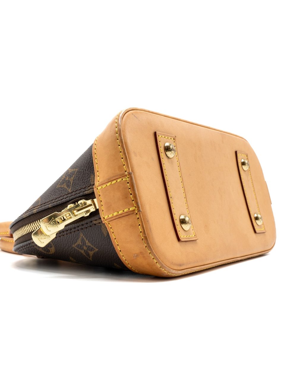 AAA Replica Louis Vuitton LV ALMA BB MONOGRAM CANVAS GHW