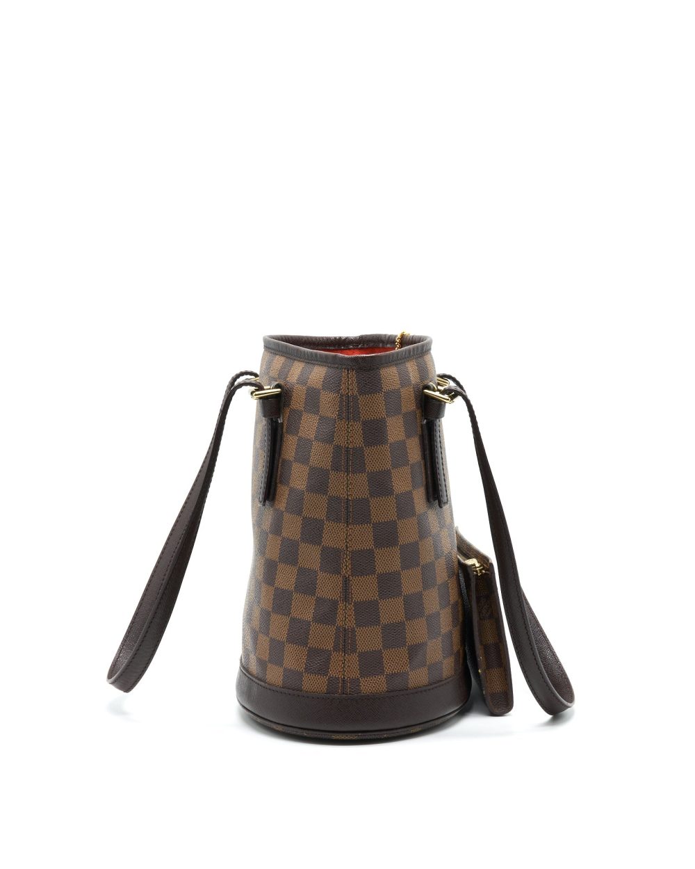 AAA Replica Louis Vuitton LV MARAIS DAMIER EBENE PETIT BUCKET BAG
