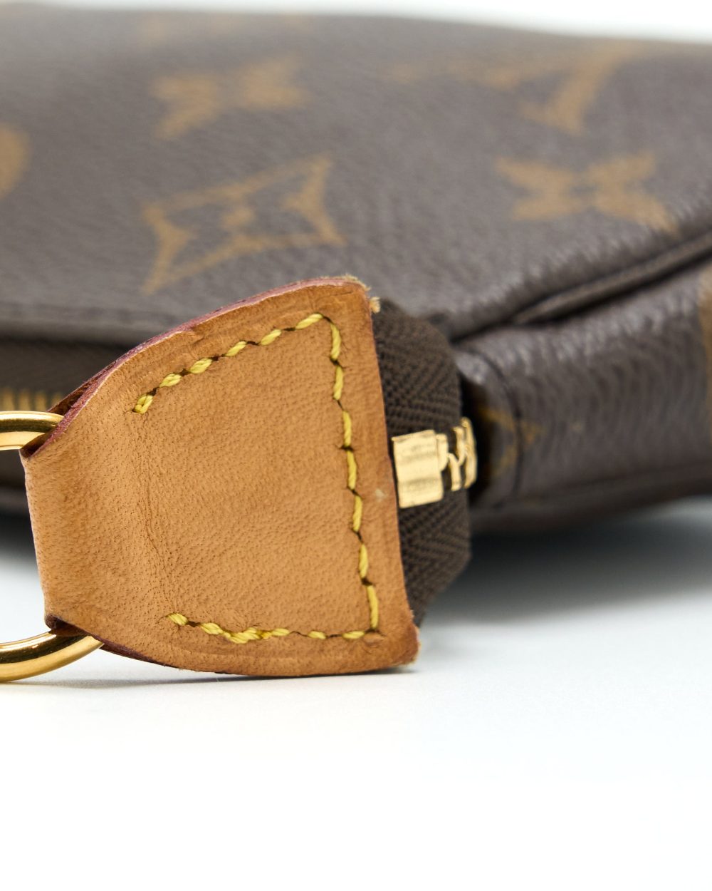 AAA Replica Louis Vuitton LV MINI POCHETTE ACCESSORIES MONOGRAM CANVAS GHW