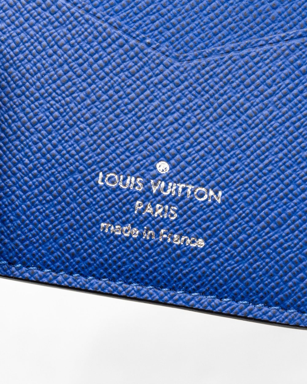 AAA Replica Louis Vuitton LV POCKET ORGANISER BLUE MONOGRAM CANVAS