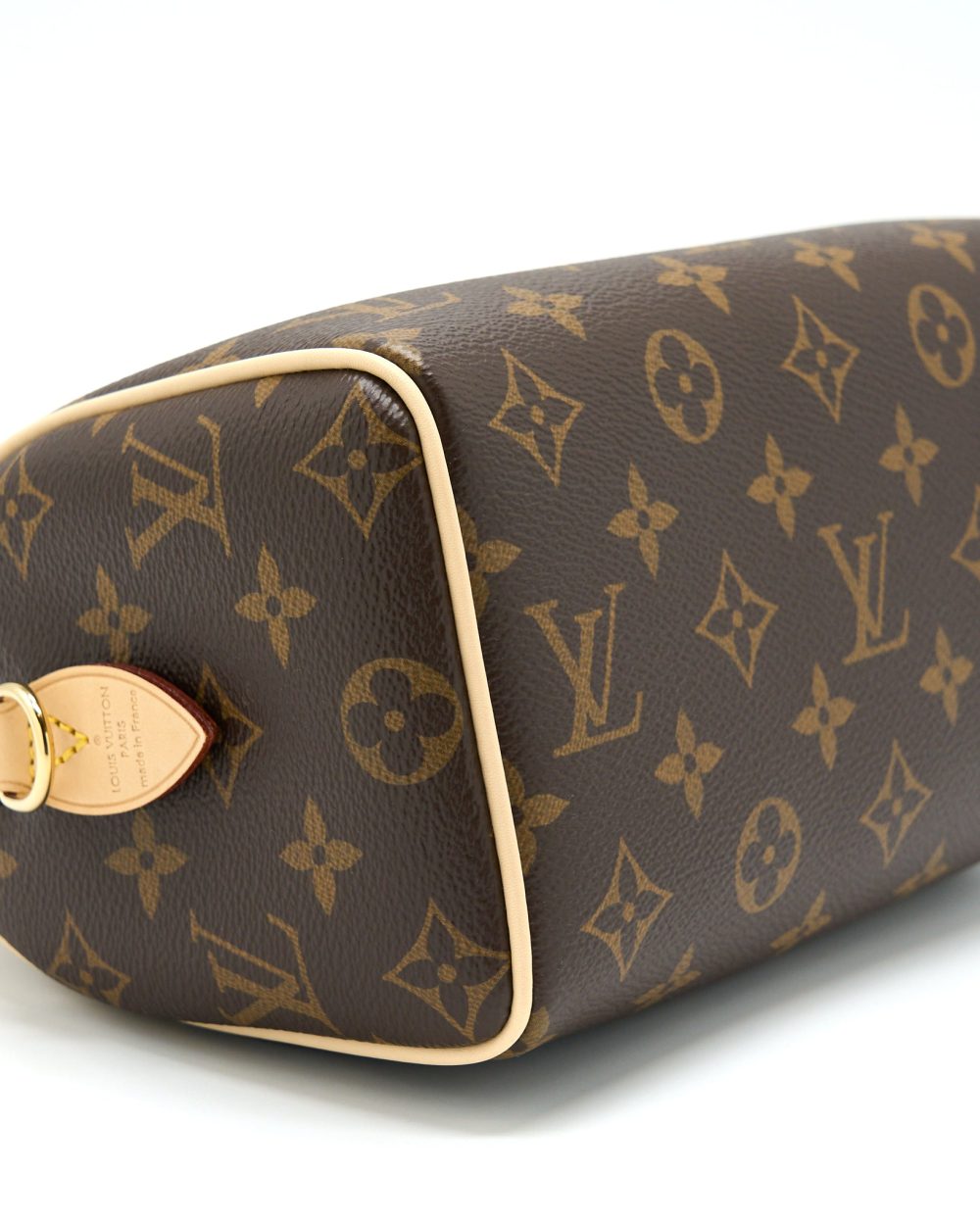 AAA Replica Louis Vuitton LV SPEEDY BANDOULIERE 20 MONOGRAM CANVAS/BLACK MULTICOLOUR STRAP