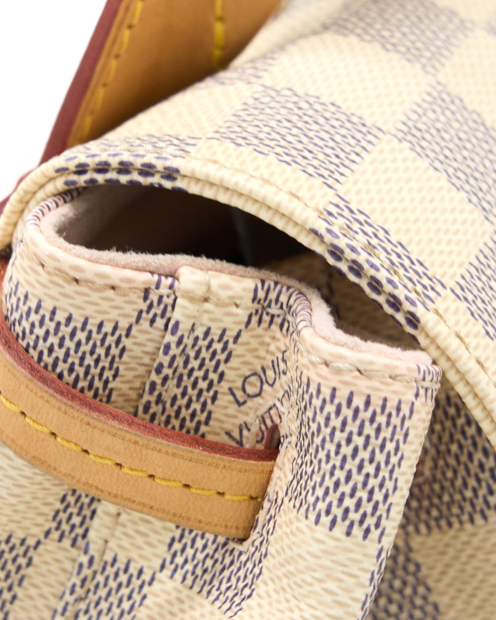 AAA Replica Louis Vuitton LV SPERONE BB BACKPACK DAMIER AZUR GHW