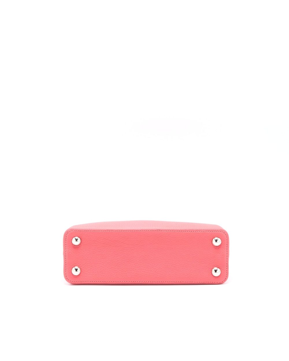 AAA Replica Louis Vuitton LV CAPUCINES BB TAURILLON PINK SHW