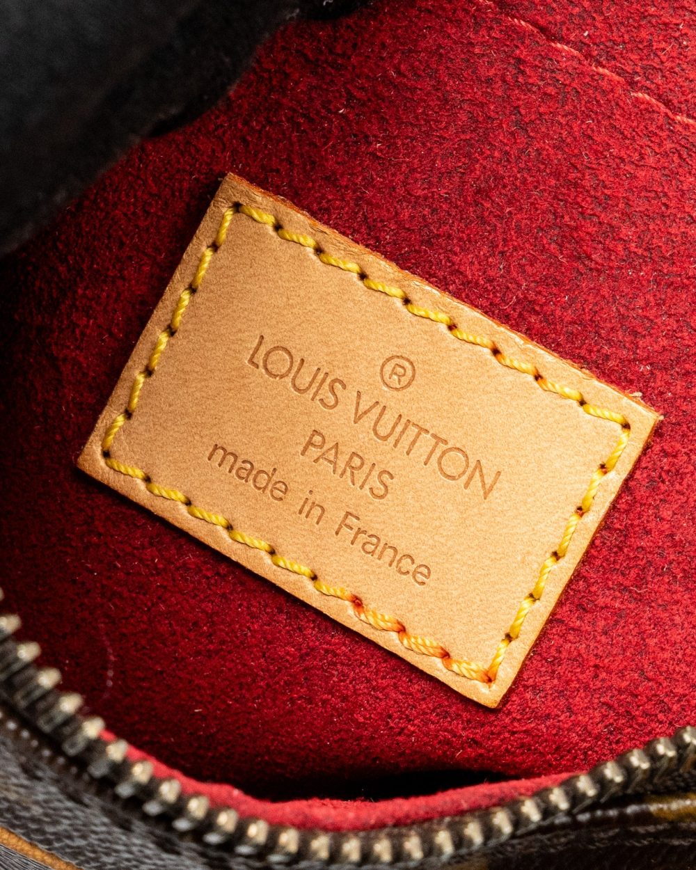 AAA Replica Louis Vuitton LV VINTAGE LOOP SHOULDER BAG MONOGRAM CANVAS GHW