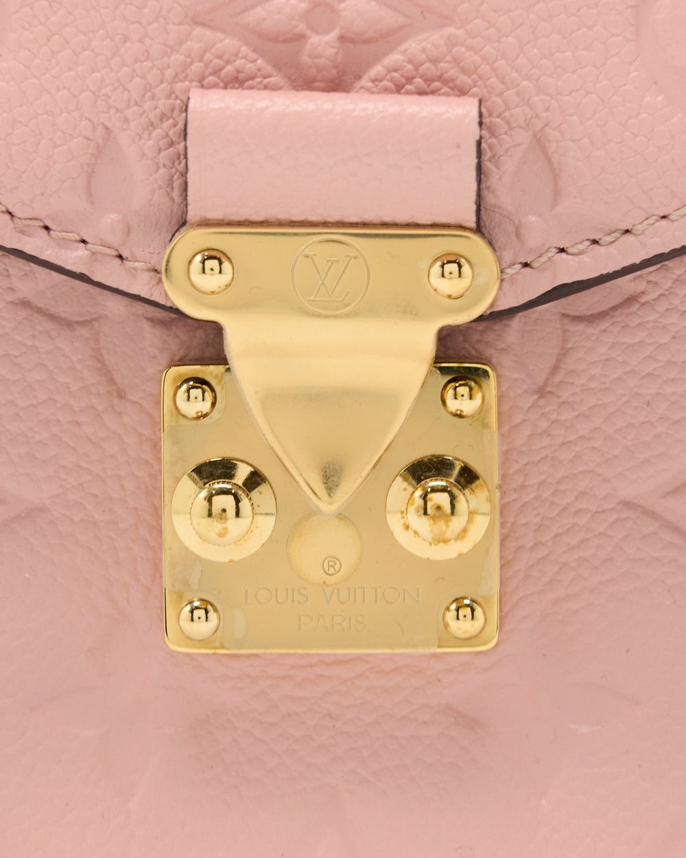AAA Replica Louis Vuitton LV POCHETTE MÉTIS MONOGRAM EMPREINTE PINK GHW