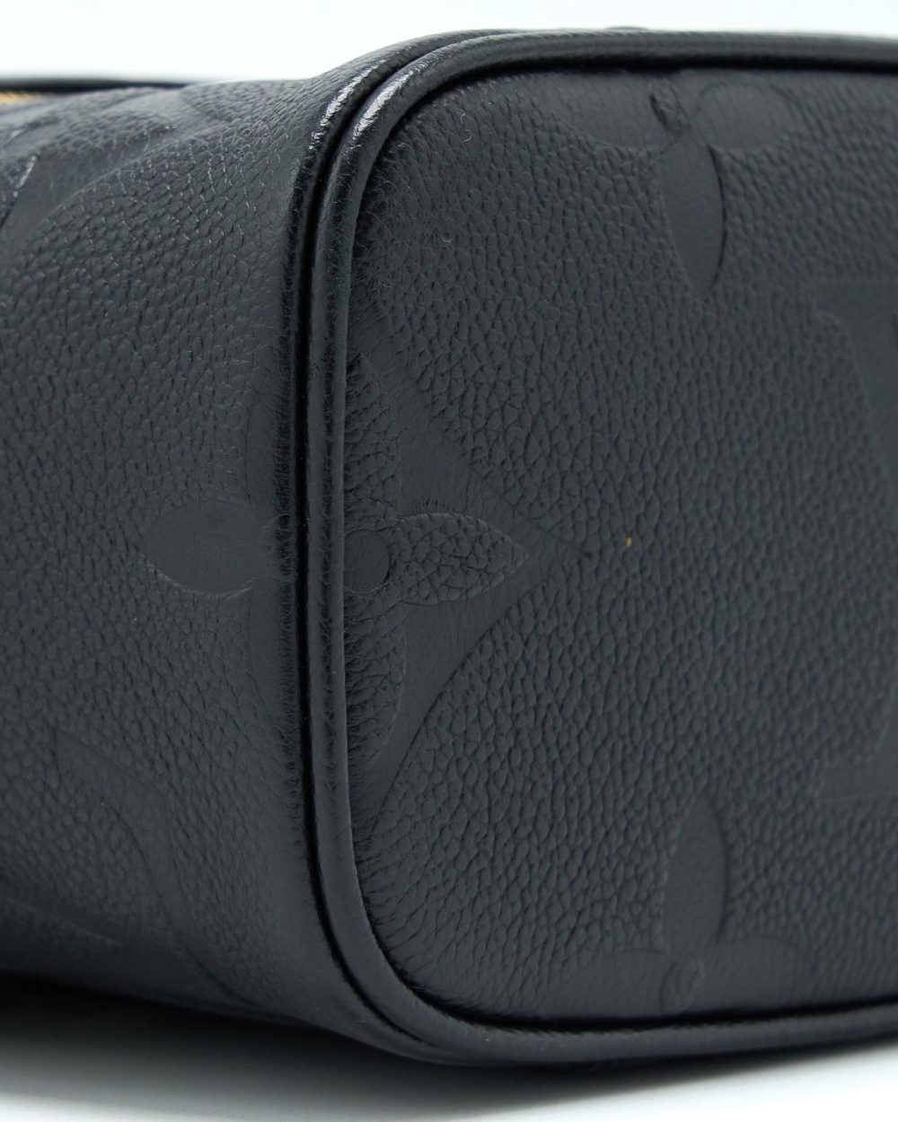 AAA Replica Louis Vuitton LV VANITY PM MONOGRAM EMPREINTE CALFSKIN BLACK GHW