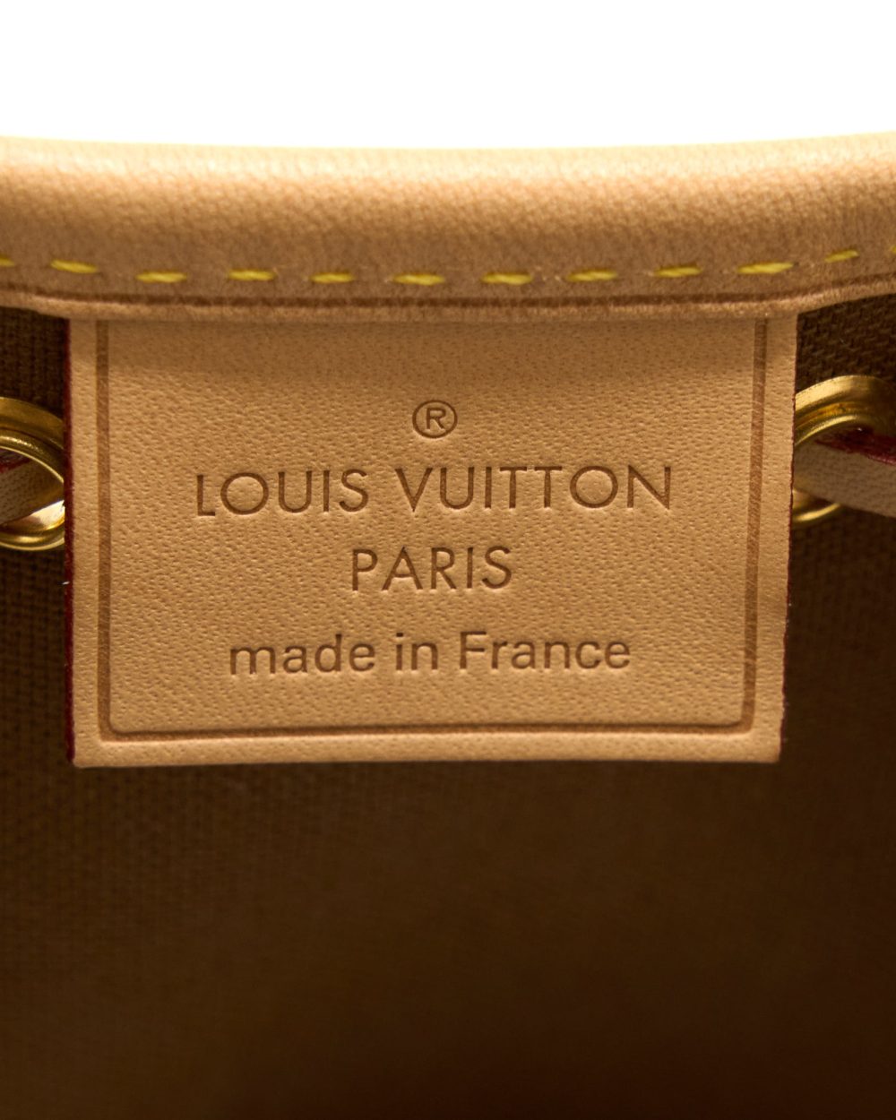 AAA Replica Louis Vuitton LV NANO NOE MONOGRAM CANVAS GHW
