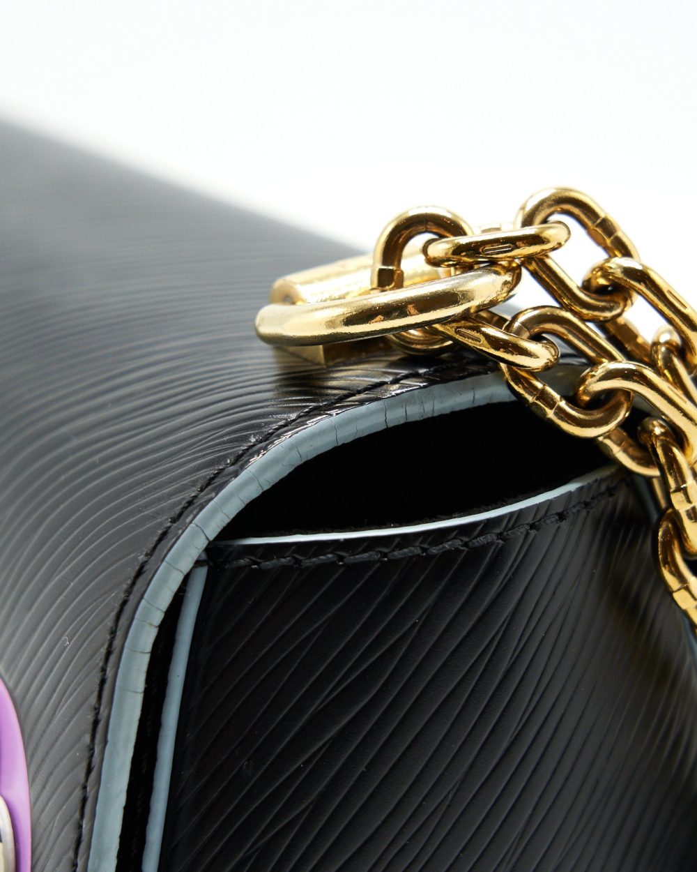 AAA Replica Louis Vuitton LV LOUIS VUITTOM LIMITED EDITION TWIST BAG BLACK GHW
