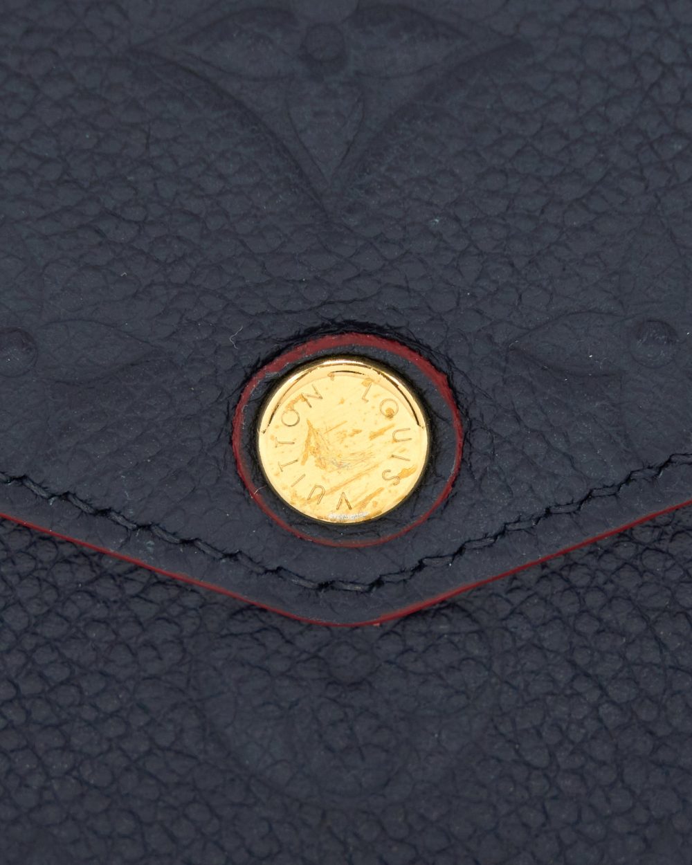 AAA Replica Louis Vuitton LV FELICIE POCHETTE MONOGRAM EMPREINTE NAVY GHW