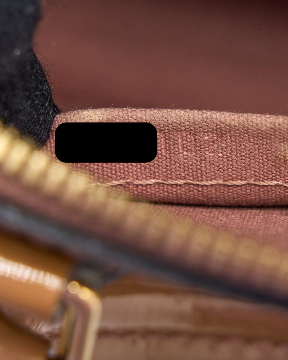 AAA Replica Louis Vuitton LV ALMA BB PATENT DARK BEIGE GHW