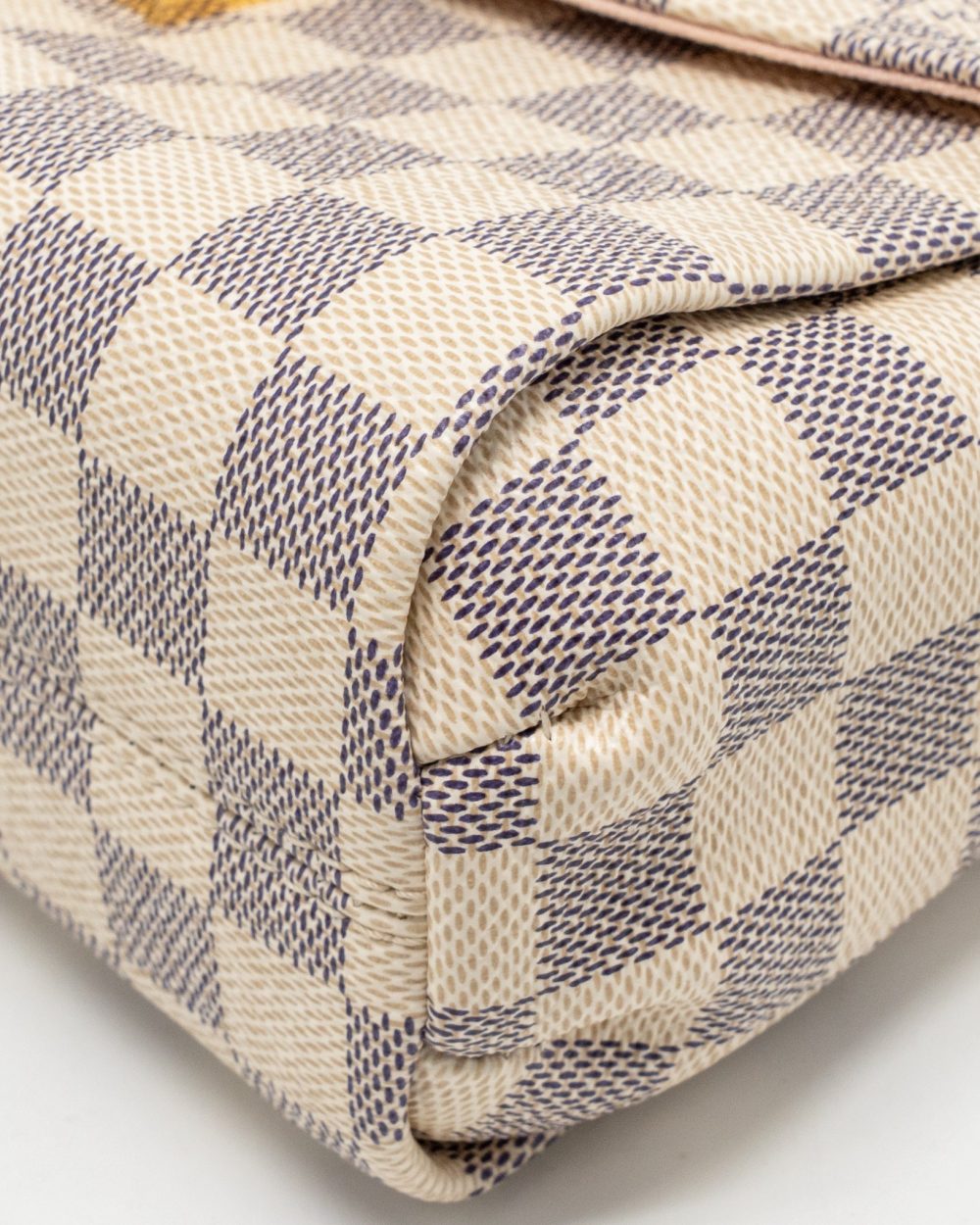 AAA Replica Louis Vuitton LV CROISETTE DAMIER AZUR CANVAS GHW