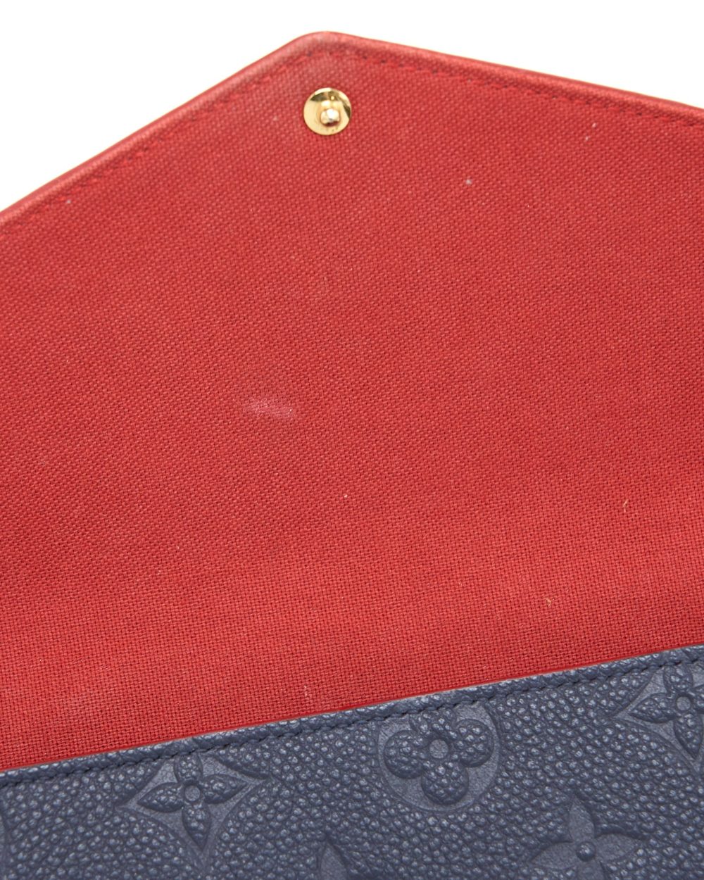 AAA Replica Louis Vuitton LV FELICIE POCHETTE MONOGRAM EMPREINTE NAVY GHW