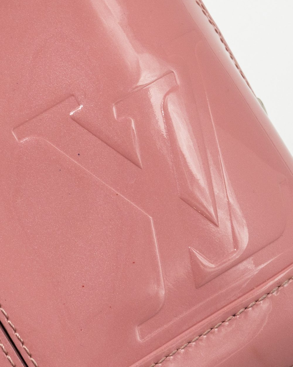 AAA Replica Louis Vuitton LV ALMA BB VERNIS PATENT ROSE BLUSH SHW