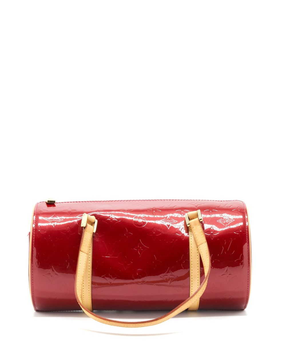 AAA Replica Louis Vuitton LV VINTAGE VERNIS PAPILLON BAG RED