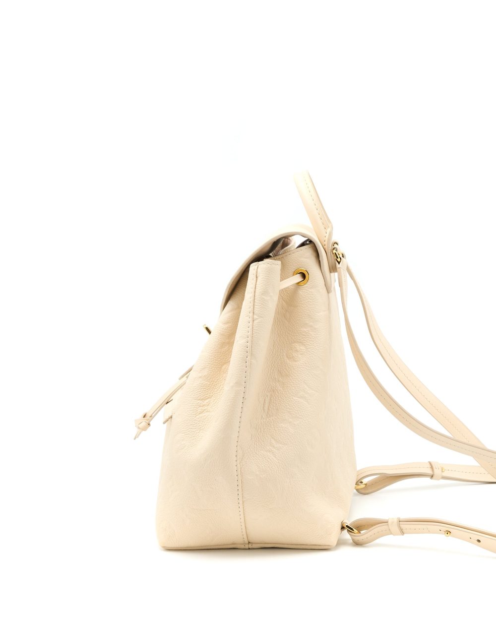AAA Replica Louis Vuitton LV MONTSOURIS BACKPACK MONOGRAM EMPREINTE CREAM GHW