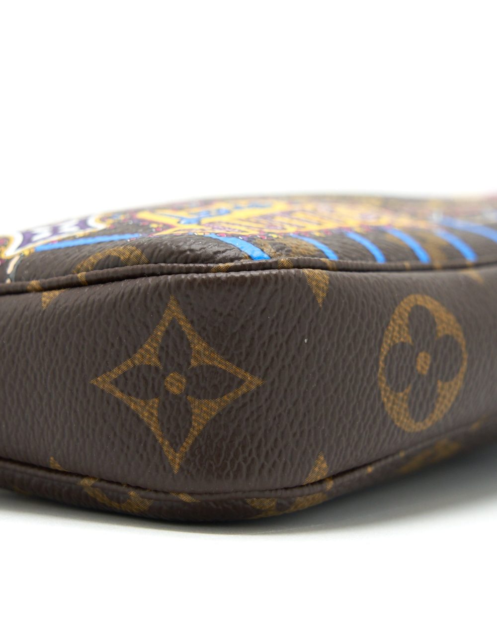 AAA Replica Louis Vuitton LV MINI POCHETTE ACCESSORIES LIMITED EDITION MONOGRAM CANVAS GHW