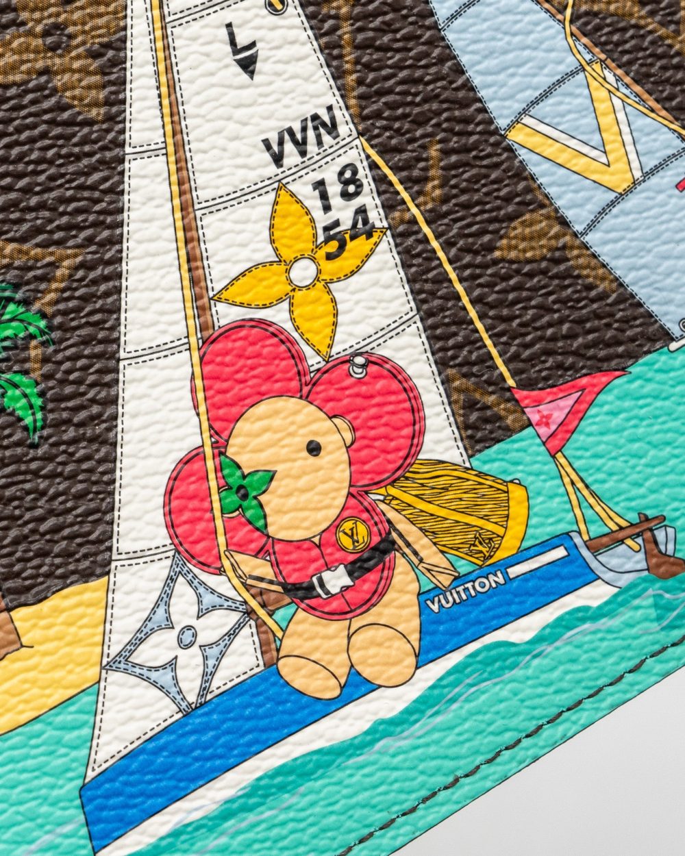 AAA Replica Louis Vuitton LV FELICIE CHRISTMAS LIMITED PRINT MONOGRAM CANVAS MULTICOLOUR GHW