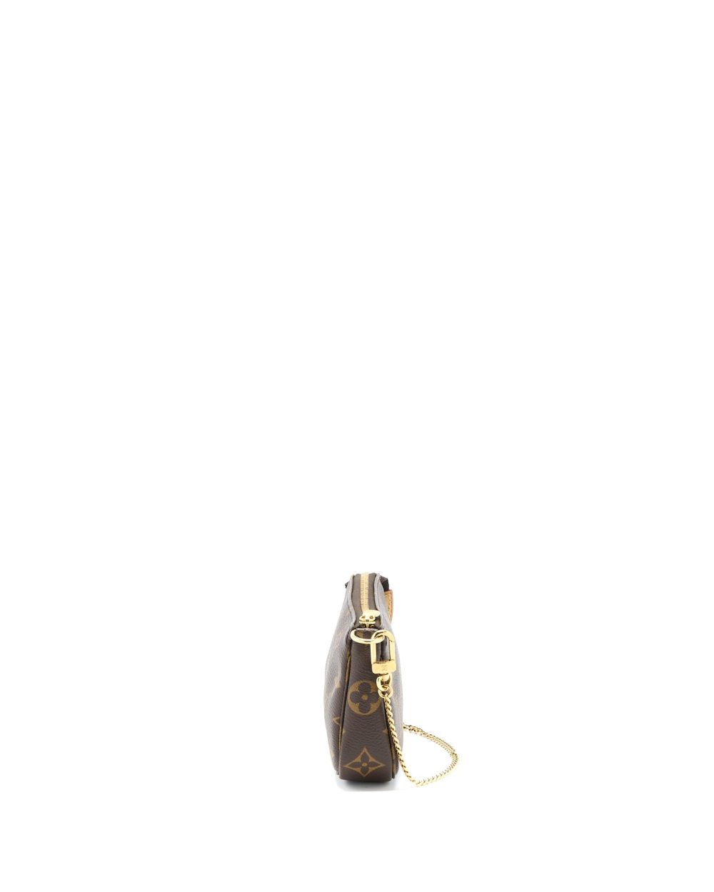AAA Replica Louis Vuitton LV MINI POCHETTE MONOGRAM CANVAS GHW