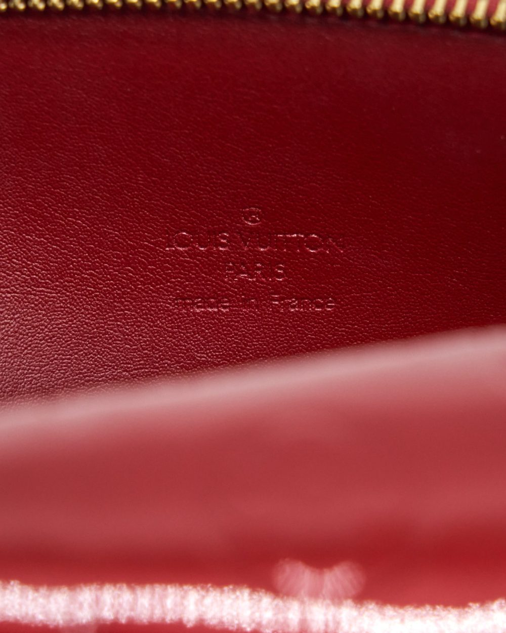 AAA Replica Louis Vuitton LV VINTAGE VERNIS PAPILLON BAG RED