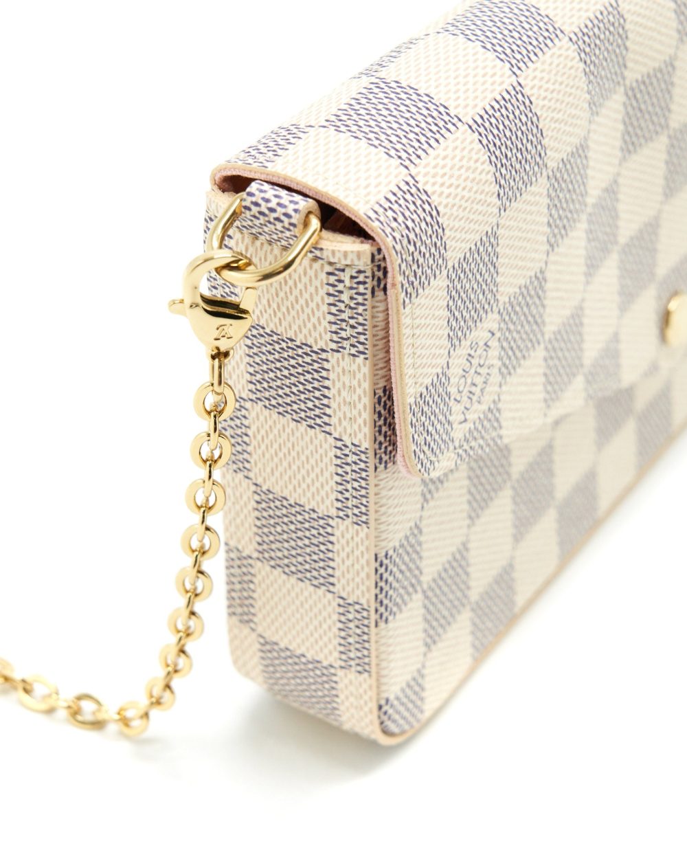 AAA Replica Louis Vuitton LV FELICIE POCHETTE DAMIER AZUR CANVAS