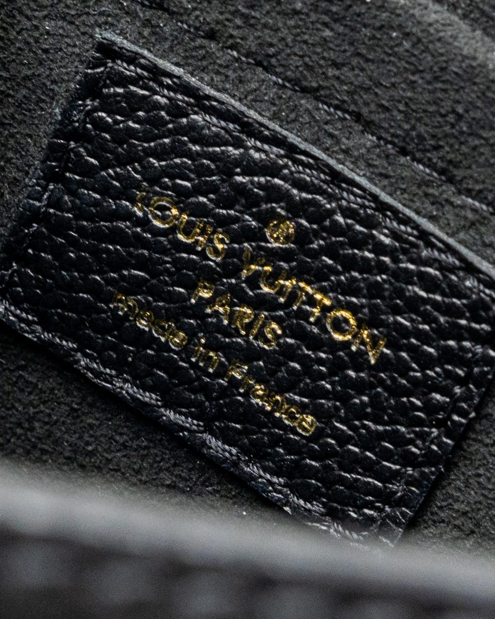 AAA Replica Louis Vuitton LV VAVIN BB MONOGRAM EMPREINTE CALFSKIN BLACK GHW