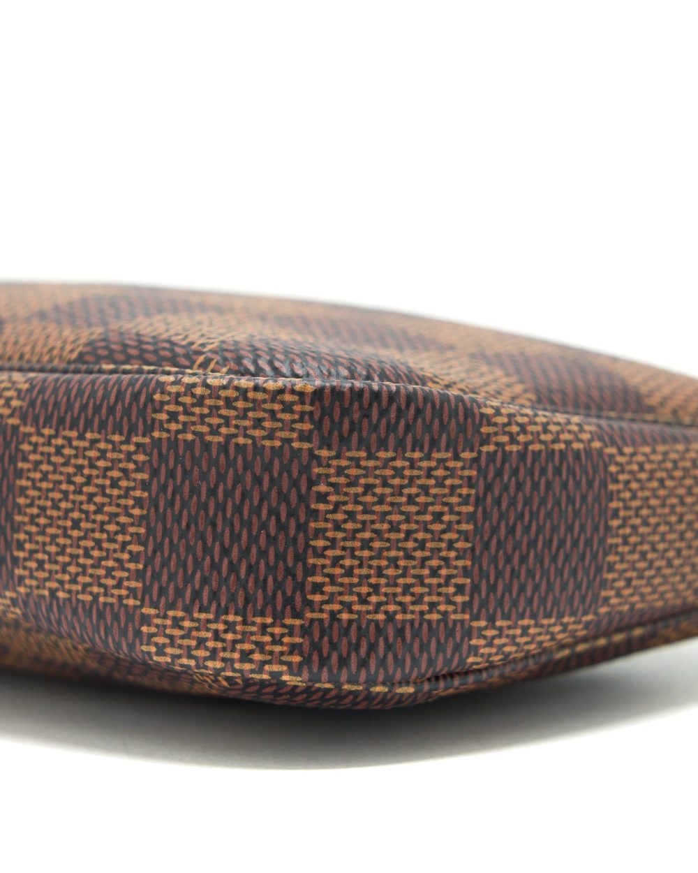 AAA Replica Louis Vuitton LV MINI POCHETTE ACCESSORIES DAMIER EBENE