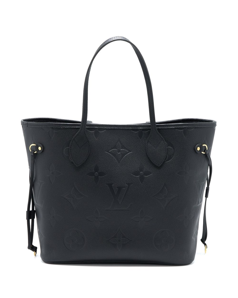 AAA Replica Louis Vuitton LV NEVERFULL MM MONOGRAM EMPREINTE BLACK GHW