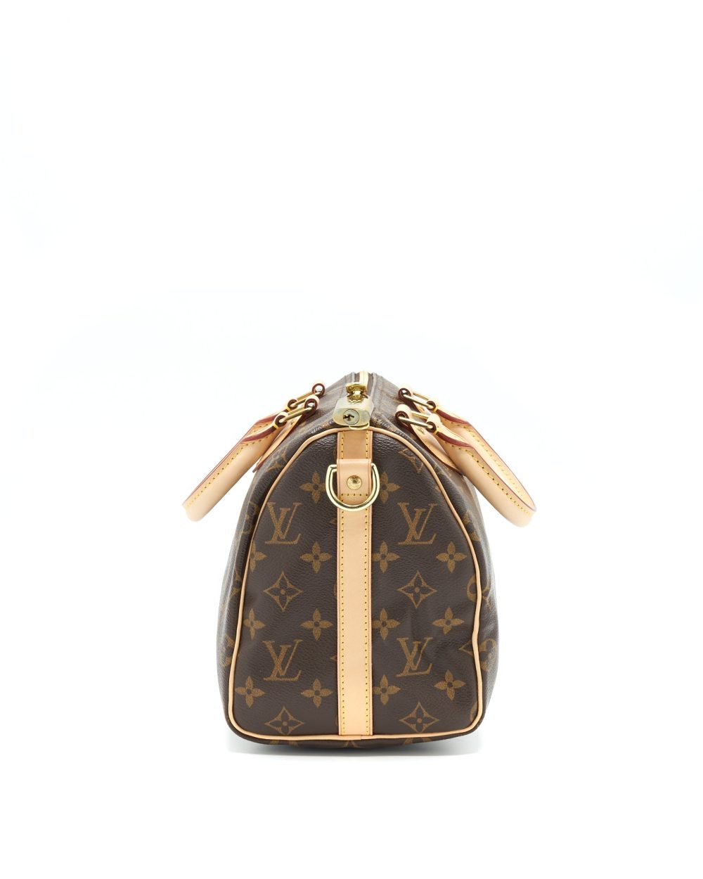 AAA Replica Louis Vuitton LV SPEEDY 25 BANDOULIERE MONOGRAM CANVAS
