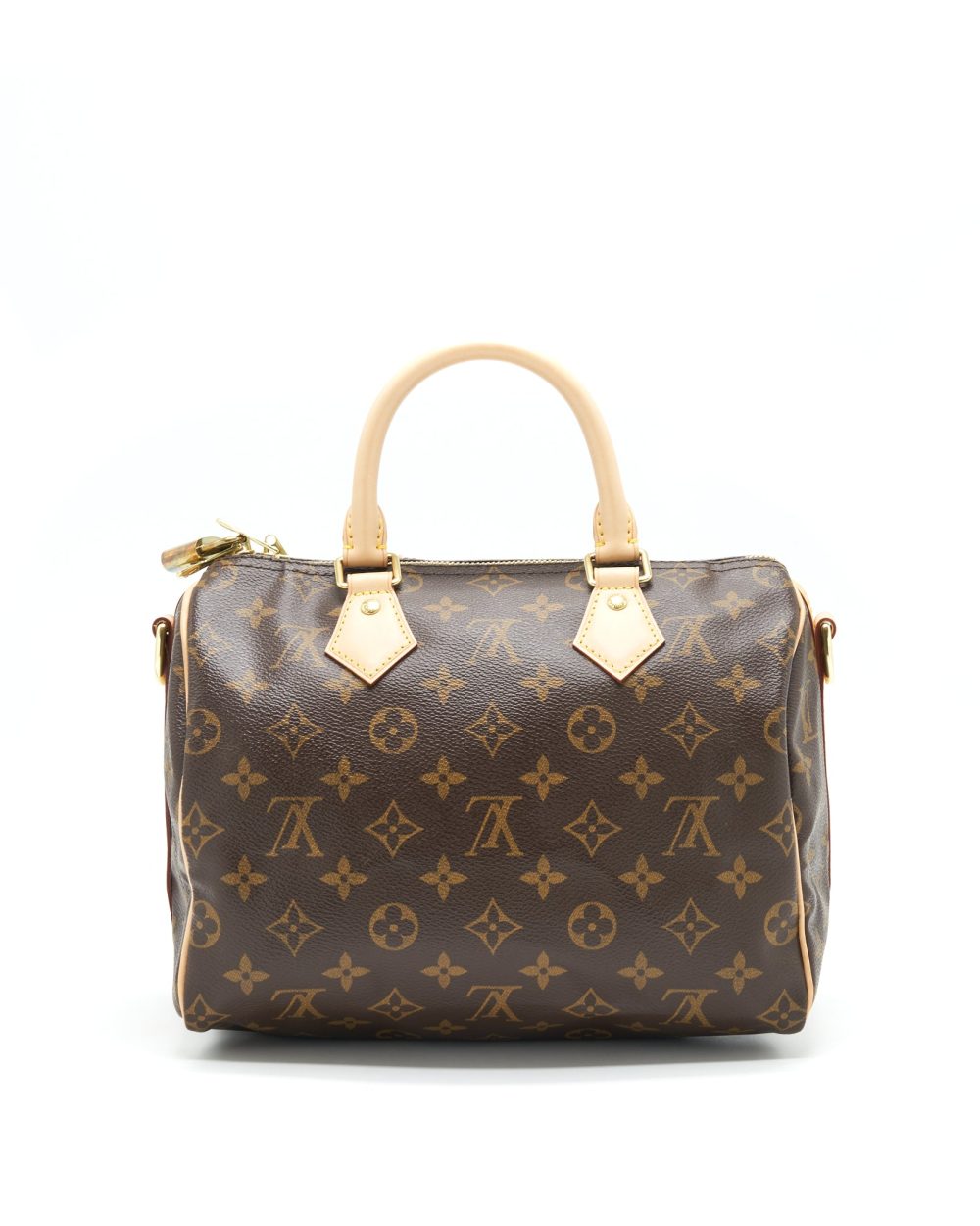AAA Replica Louis Vuitton LV SPEEDY 25 BANDOULIERE MONOGRAM CANVAS