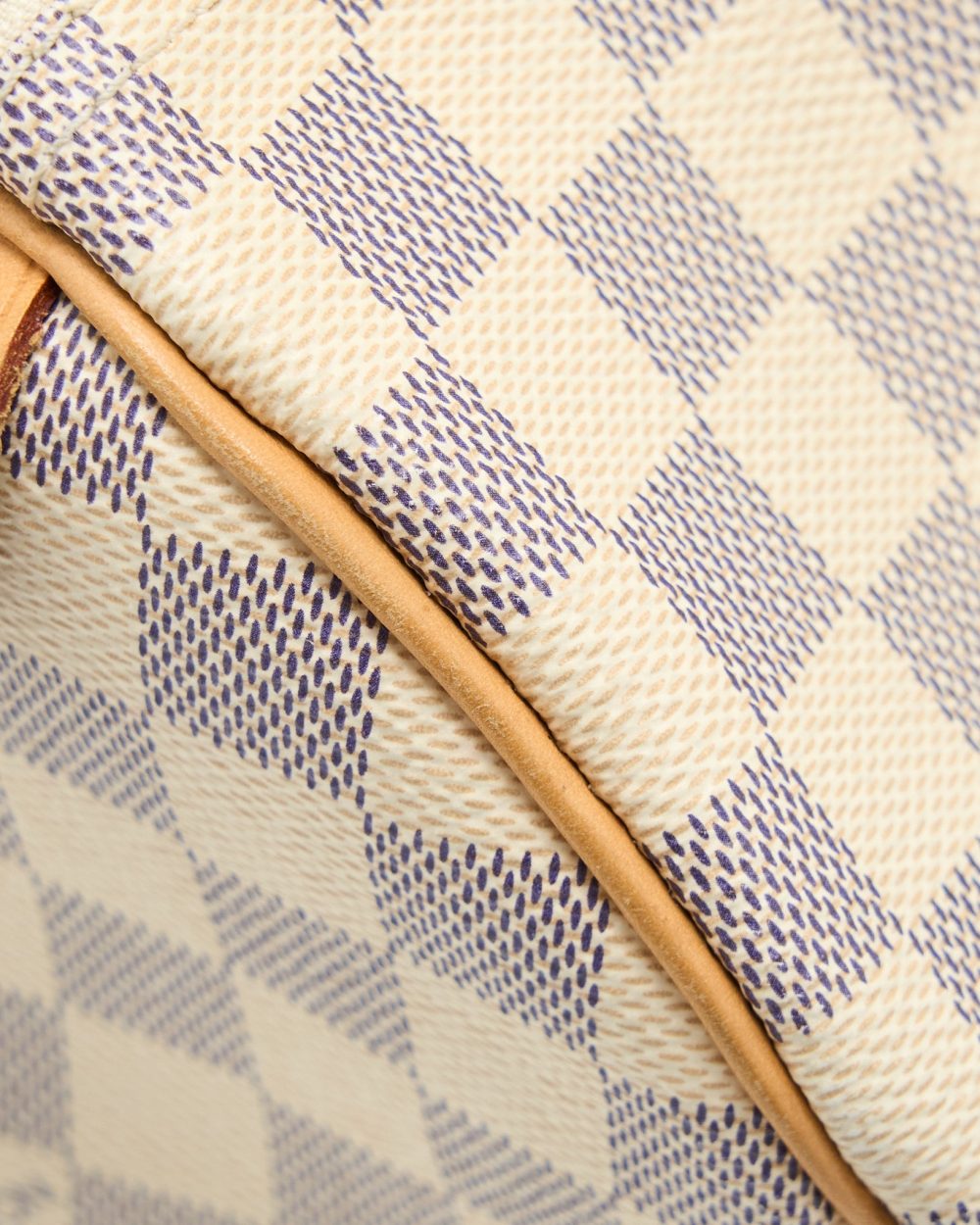 AAA Replica Louis Vuitton LV SPEEDY 30 DAMIER AZUR CANVAS GHW