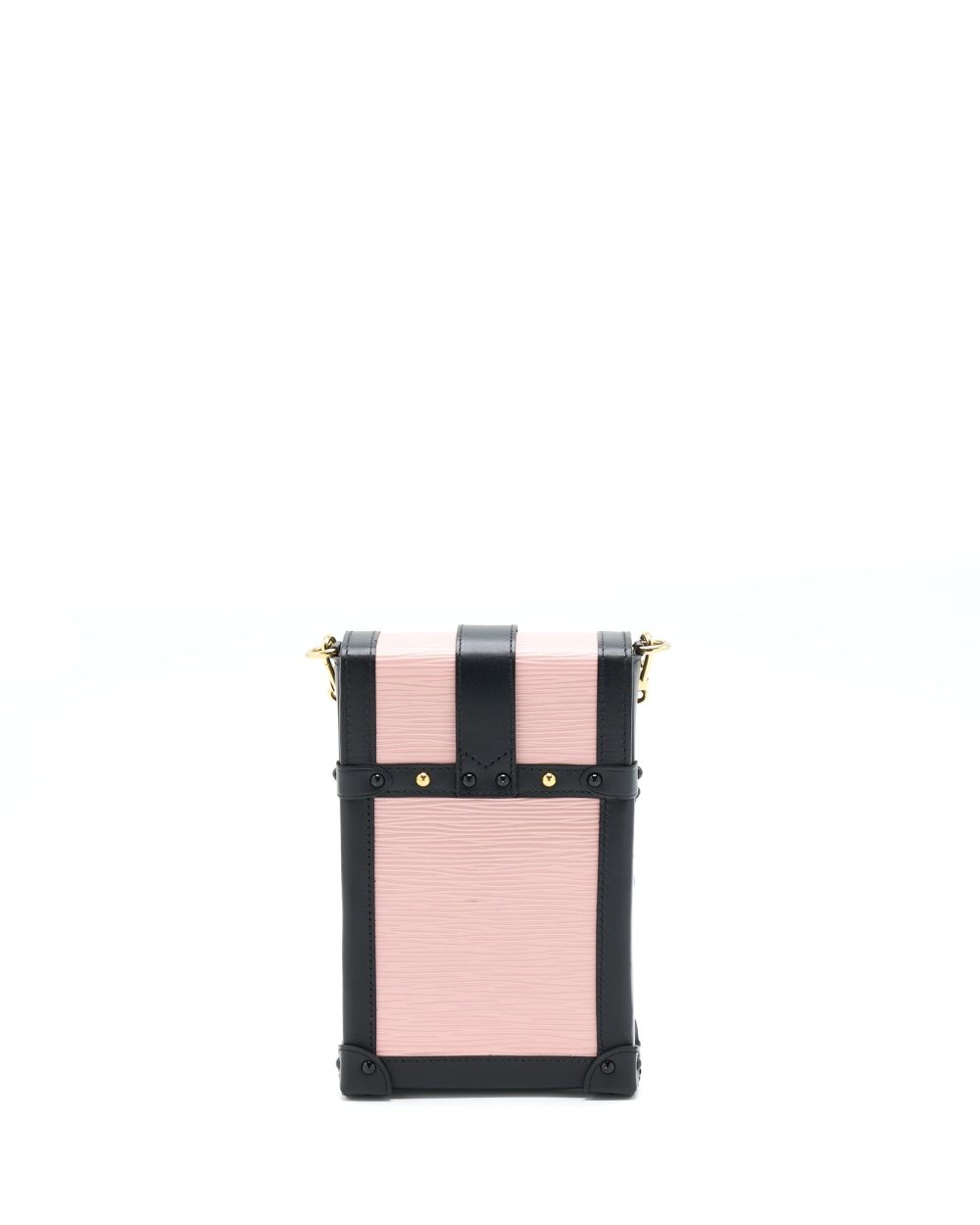 AAA Replica Louis Vuitton LV VERTICAL TRUNK POCHETTE EPI PINK GHW