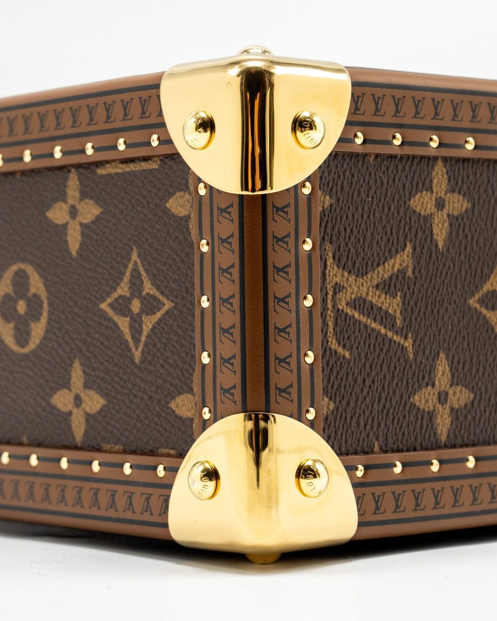 AAA Replica Louis Vuitton LV CAMERA BOX TRUNK MONOGRAM CANVAS/LEATHER GHW