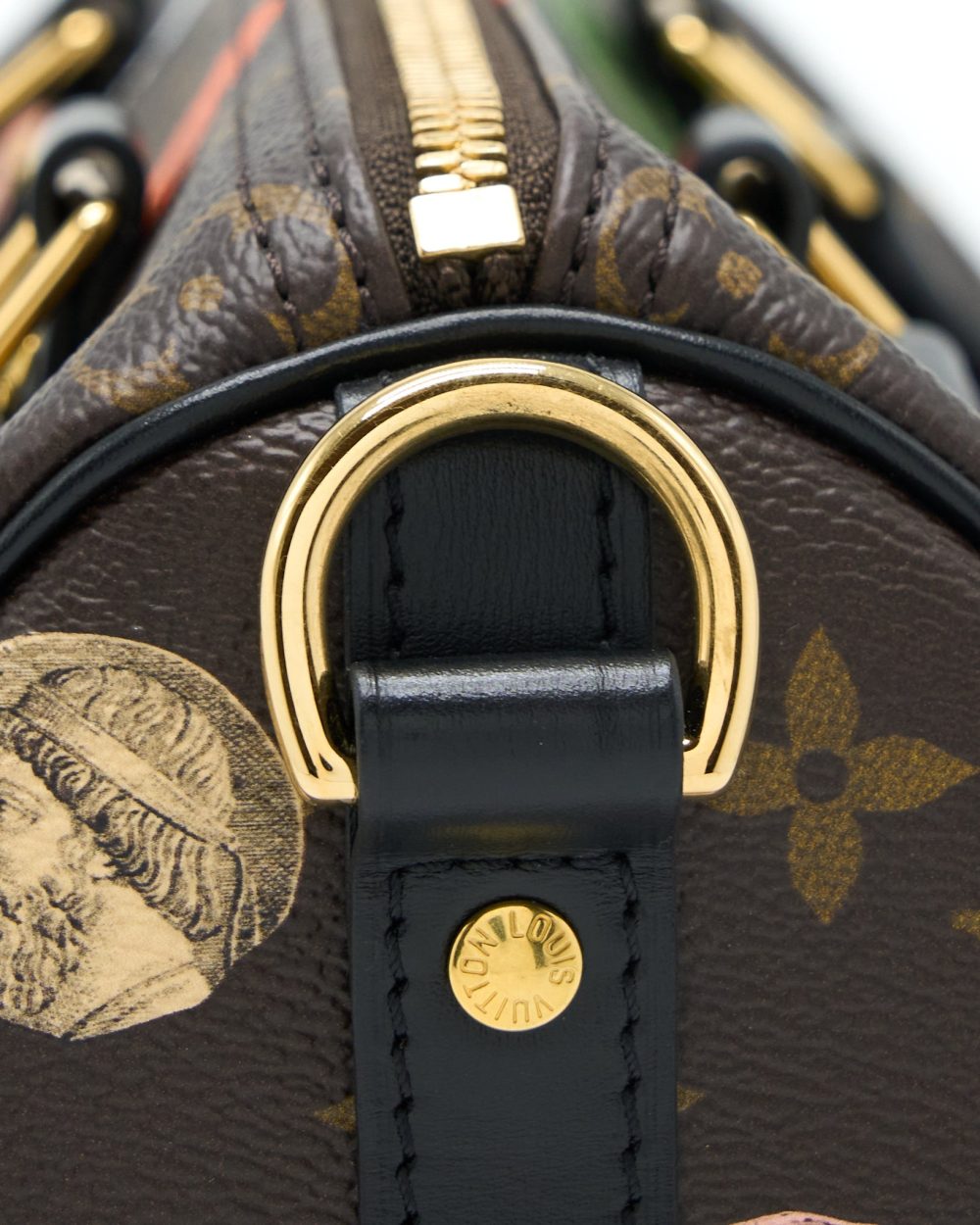 AAA Replica Louis Vuitton LV X FORNASETTI SPEEDY BANDOULIERE 25 MULTICOLOUR MONOGNRAM CANVAS GHW (NEW VERSION)