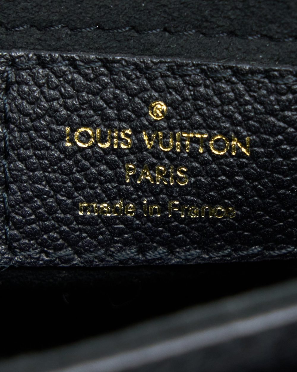 AAA Replica Louis Vuitton LV VAVIN BB MONOGRAM EMPREINTE BLACK GHW