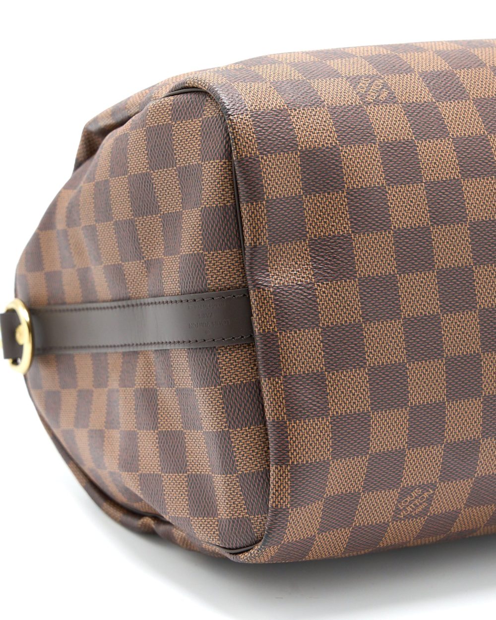 AAA Replica Louis Vuitton LV SPEEDY BANDOULIERE 30 DAMIER EBENE CANVAS GHW (NEW VERSION)